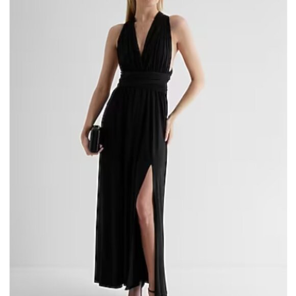 Express Black Maxi Dress - Picture 1 of 16